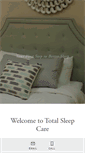 Mobile Screenshot of mytotalsleepcare.com